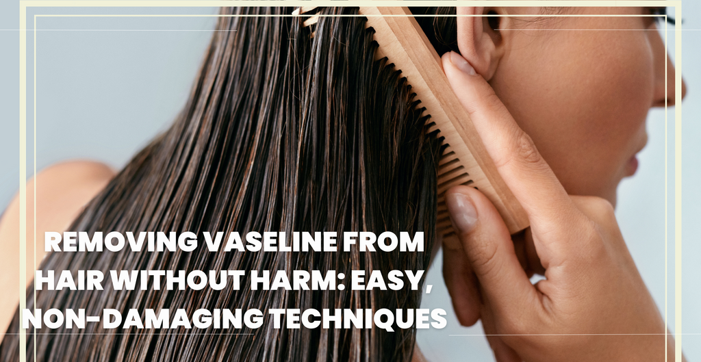 Removing Vaseline from Hair Without Harm Easy Non Damaging