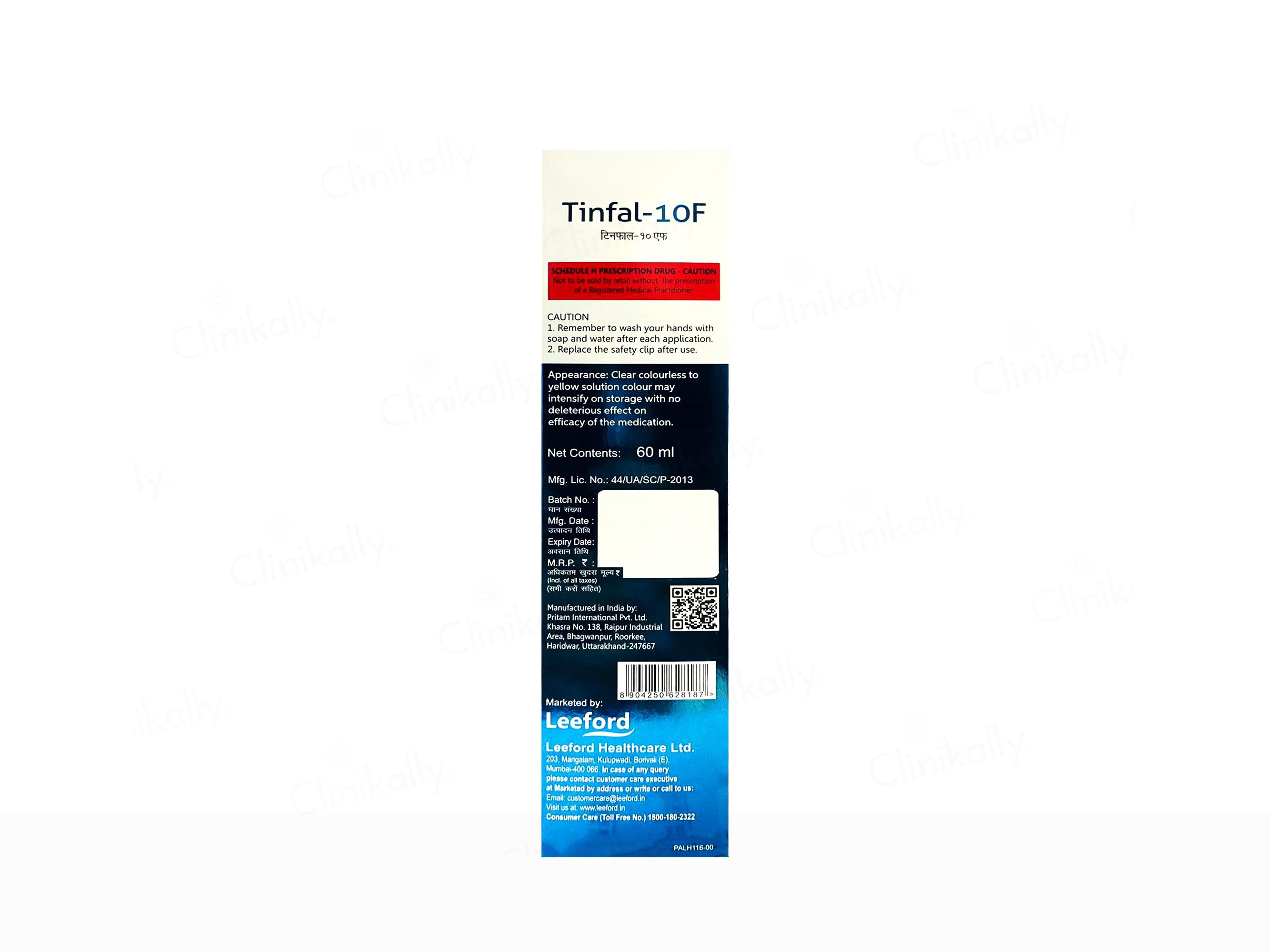 Tinfal-10F Topical Solution