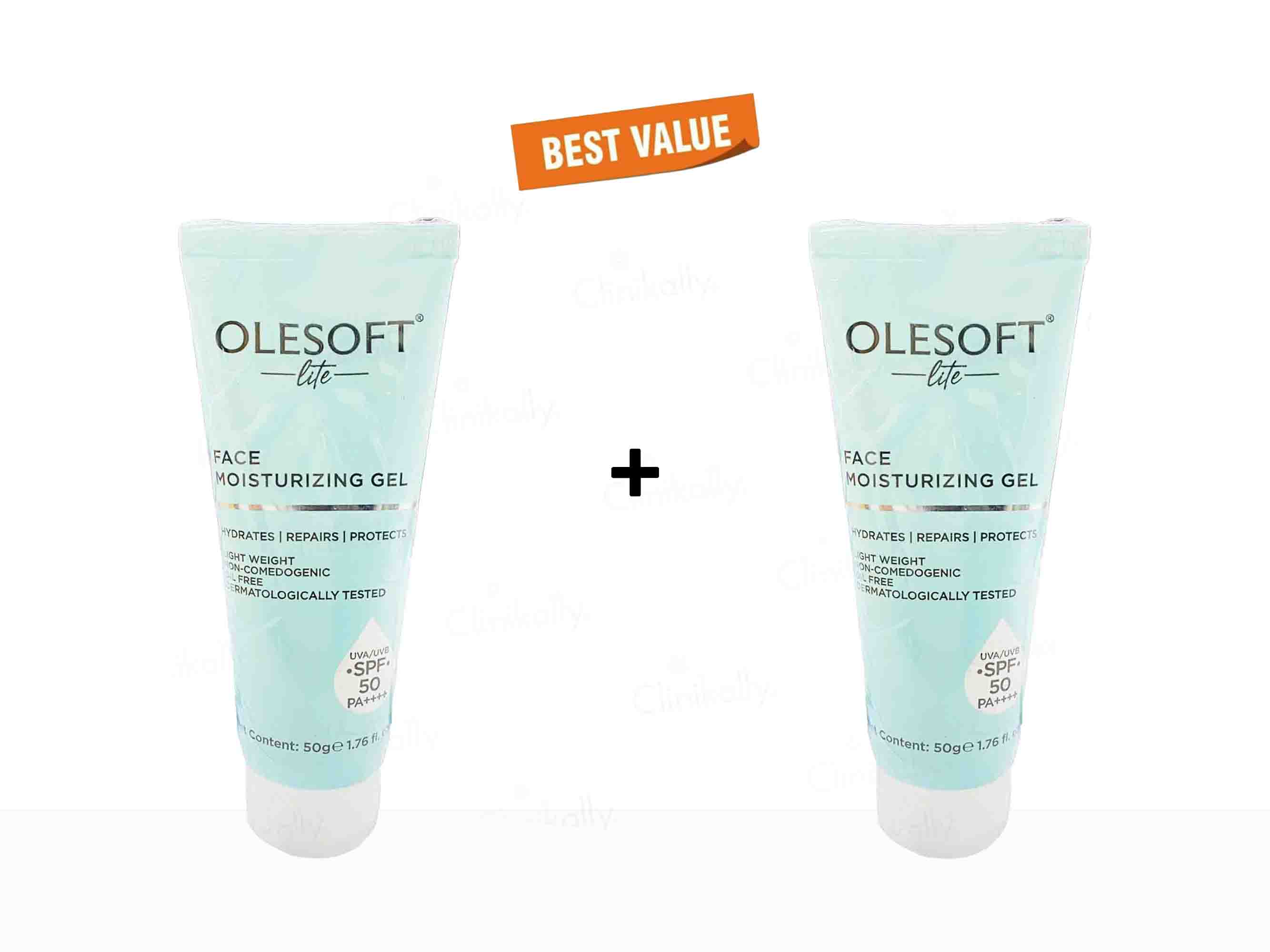 Olesoft Lite Face Moisturizing Gel - Clinikally