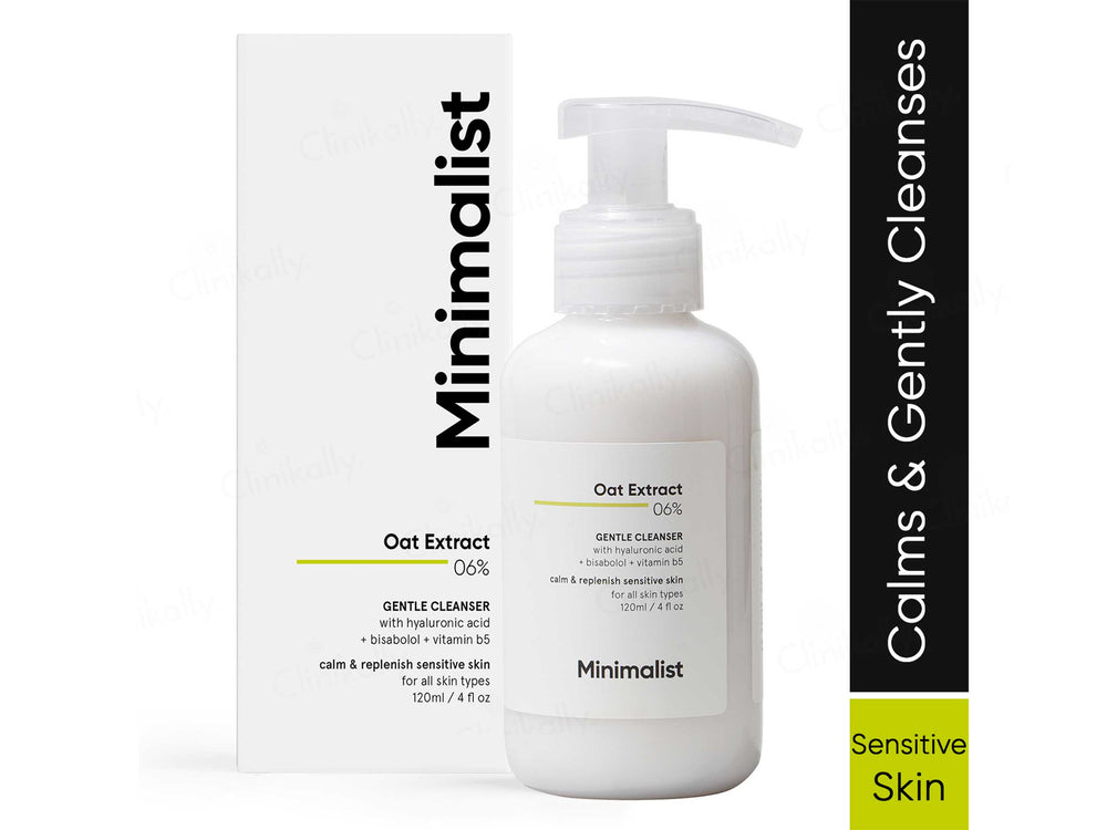 Minimalist 6% Oat Extract Gentle Cleanser For Sensitive Skin