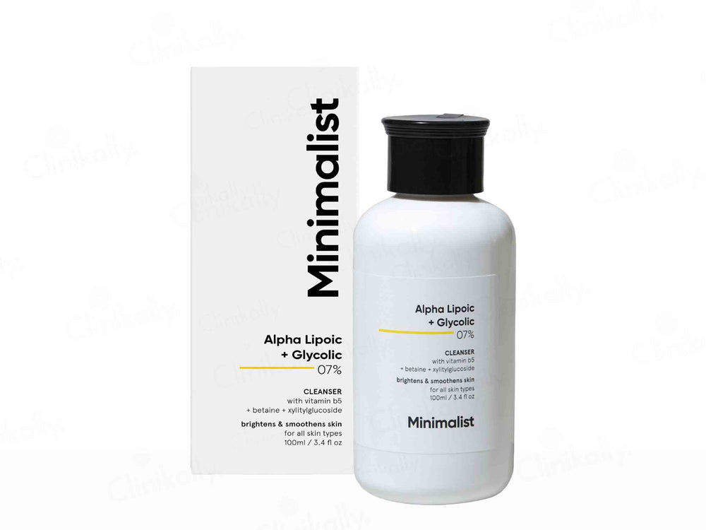 Minimalist 7% ALA & AHA Brightening Face Wash