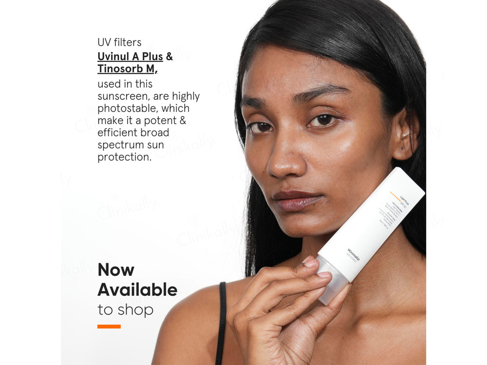 Minimalist Light Fluid Face Sunscreen SPF 50 PA++++