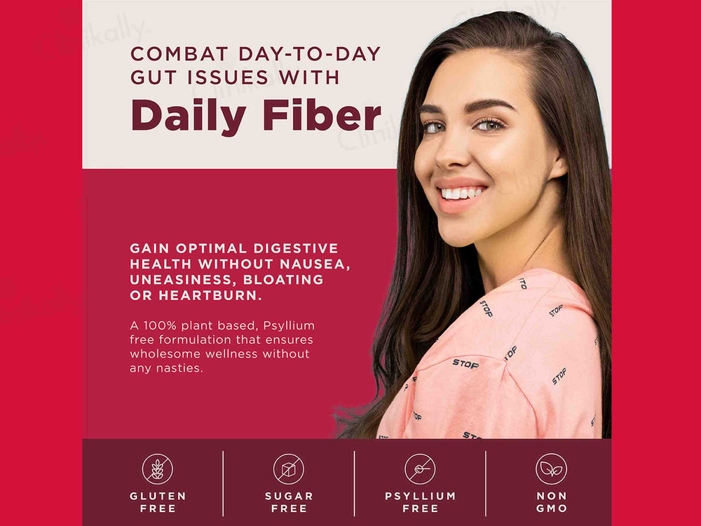 Wellbeing Nutrition Daily Fiber Powder - Clinikally