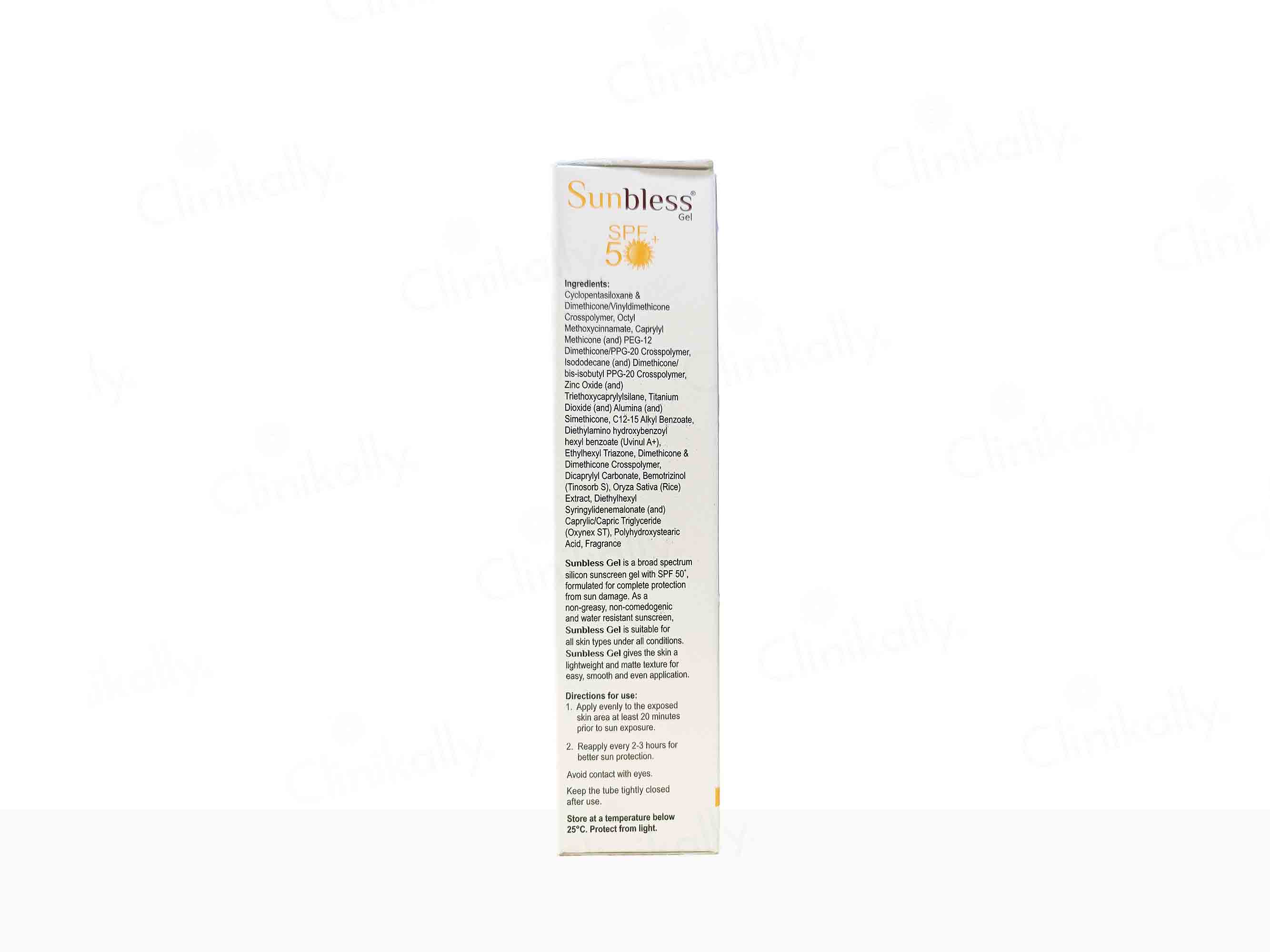 Buy Sunbless SPF 50+ PA+++ Silicon Sunscreen Gel Online | Clinikally