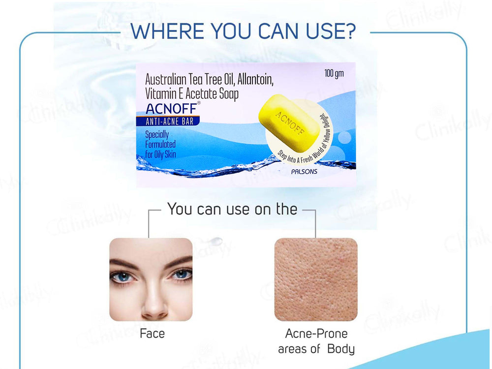 Acnoff Anti-Acne Bar For Oily Skin