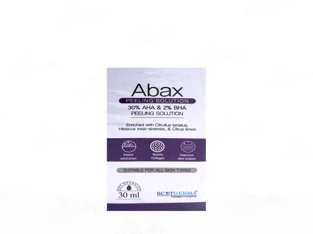 Abax 30% AHA & 2% BHA Peeling Solution