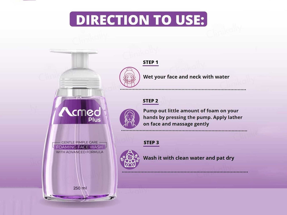 Acmed Plus Foaming Face Wash