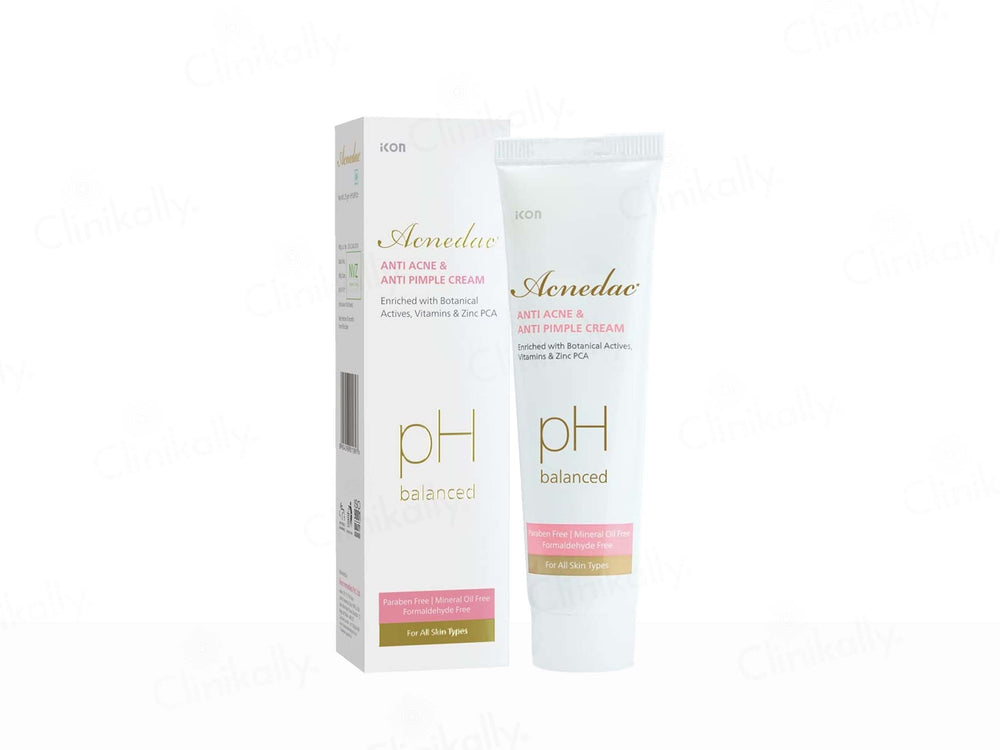 Acnedac pH Balanced Anti Acne & Anti Pimple Cream