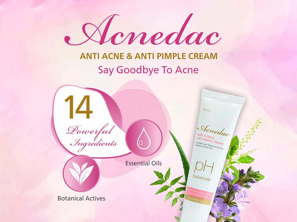 Acnedac pH Balanced Anti Acne & Anti Pimple Cream