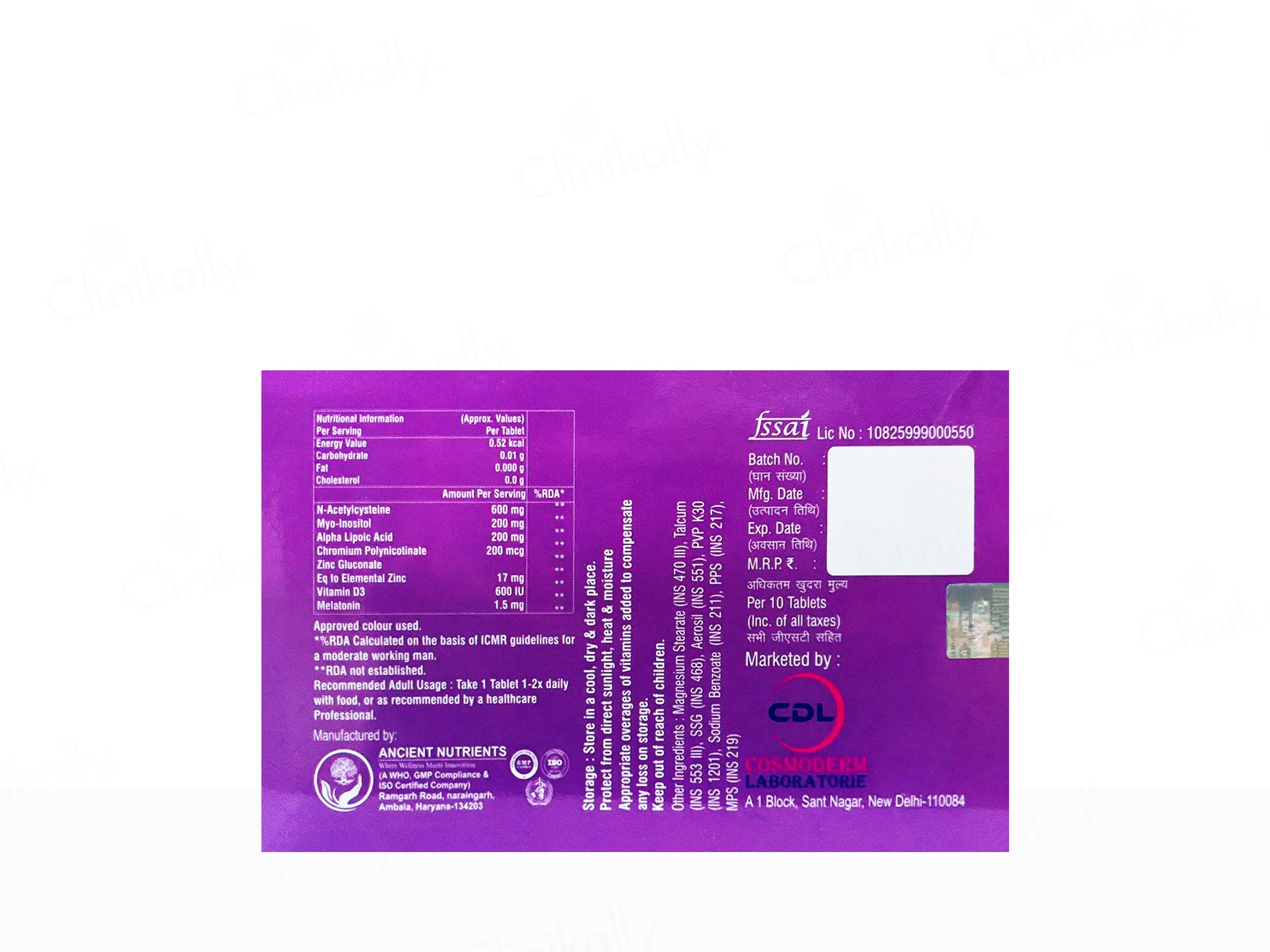 Acno-N Tablet