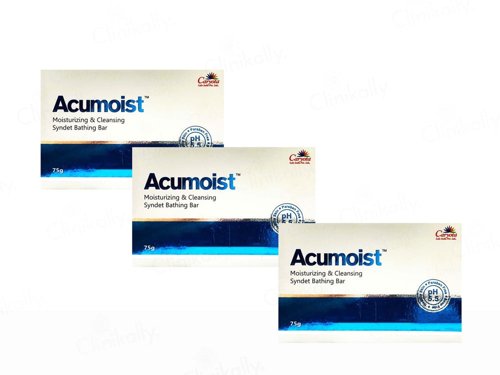 Acumoist Moisturizing & Cleansing Syndet Bar