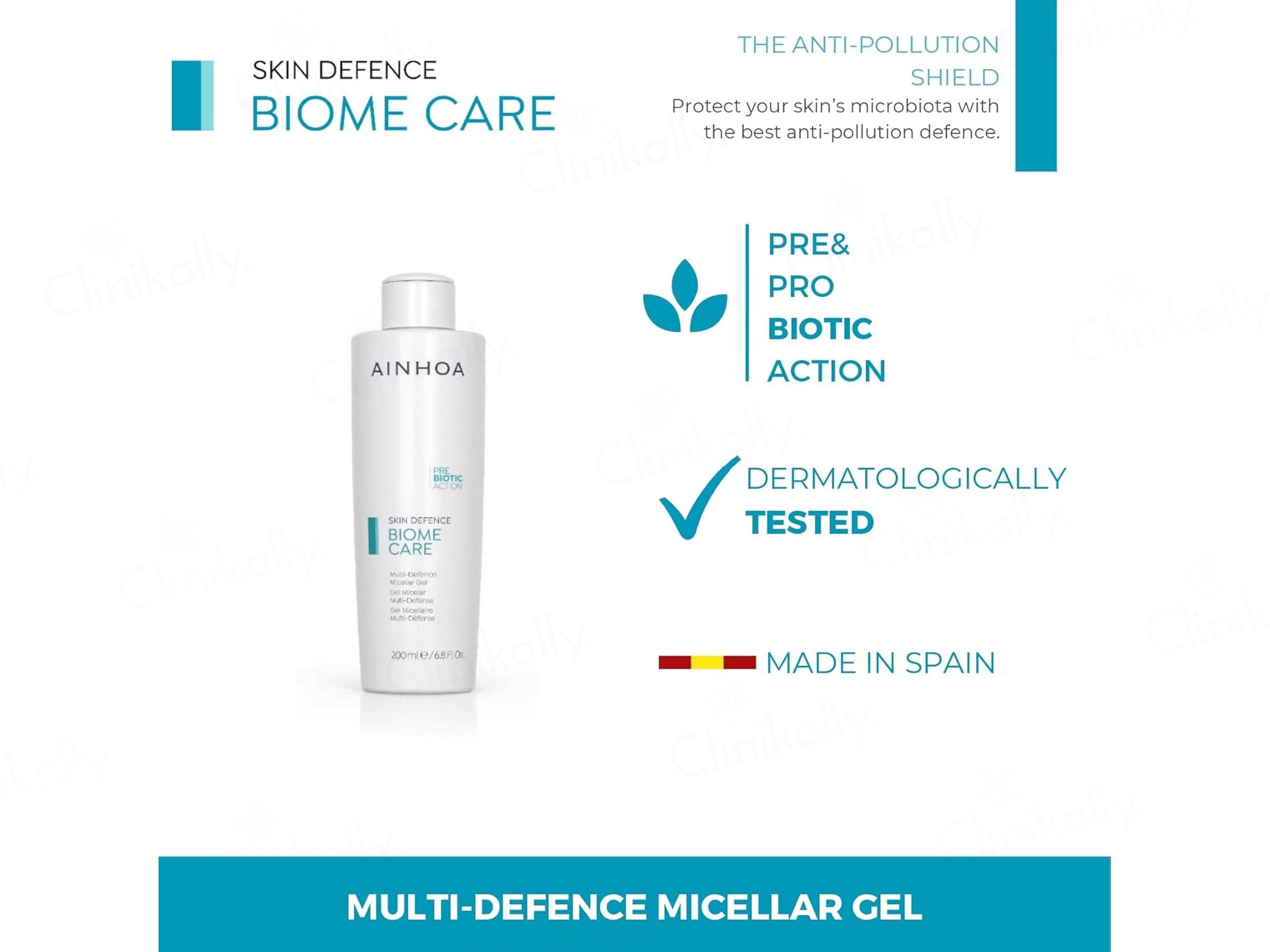 Ainhoa Biome Care Multi-Defence Micellar Gel