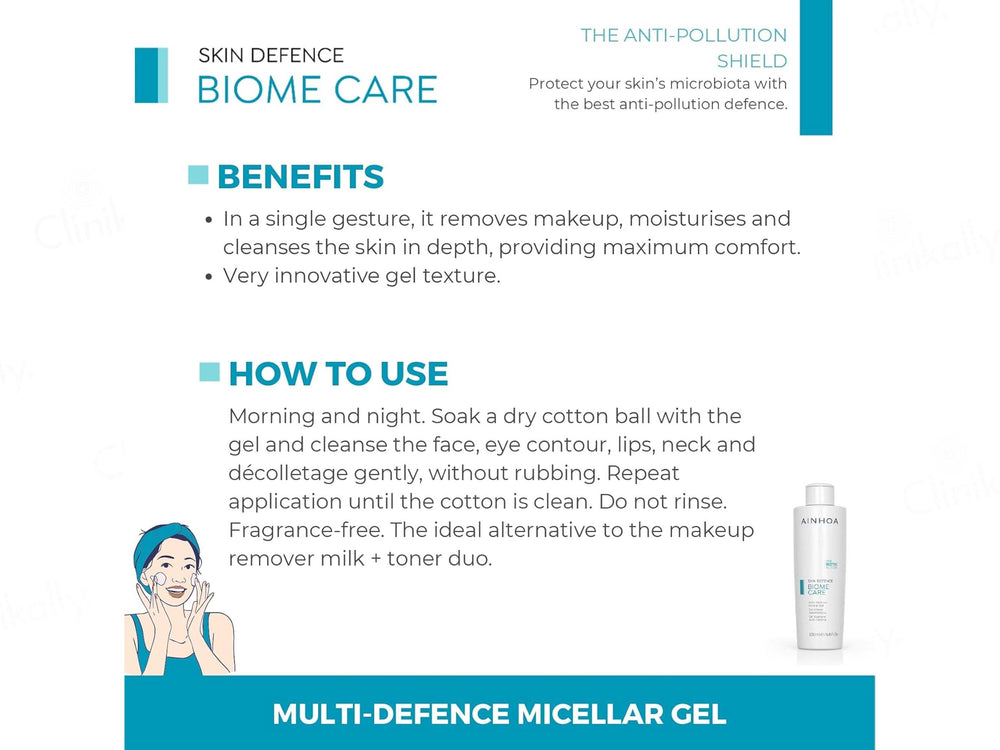 Ainhoa Biome Care Multi-Defence Micellar Gel