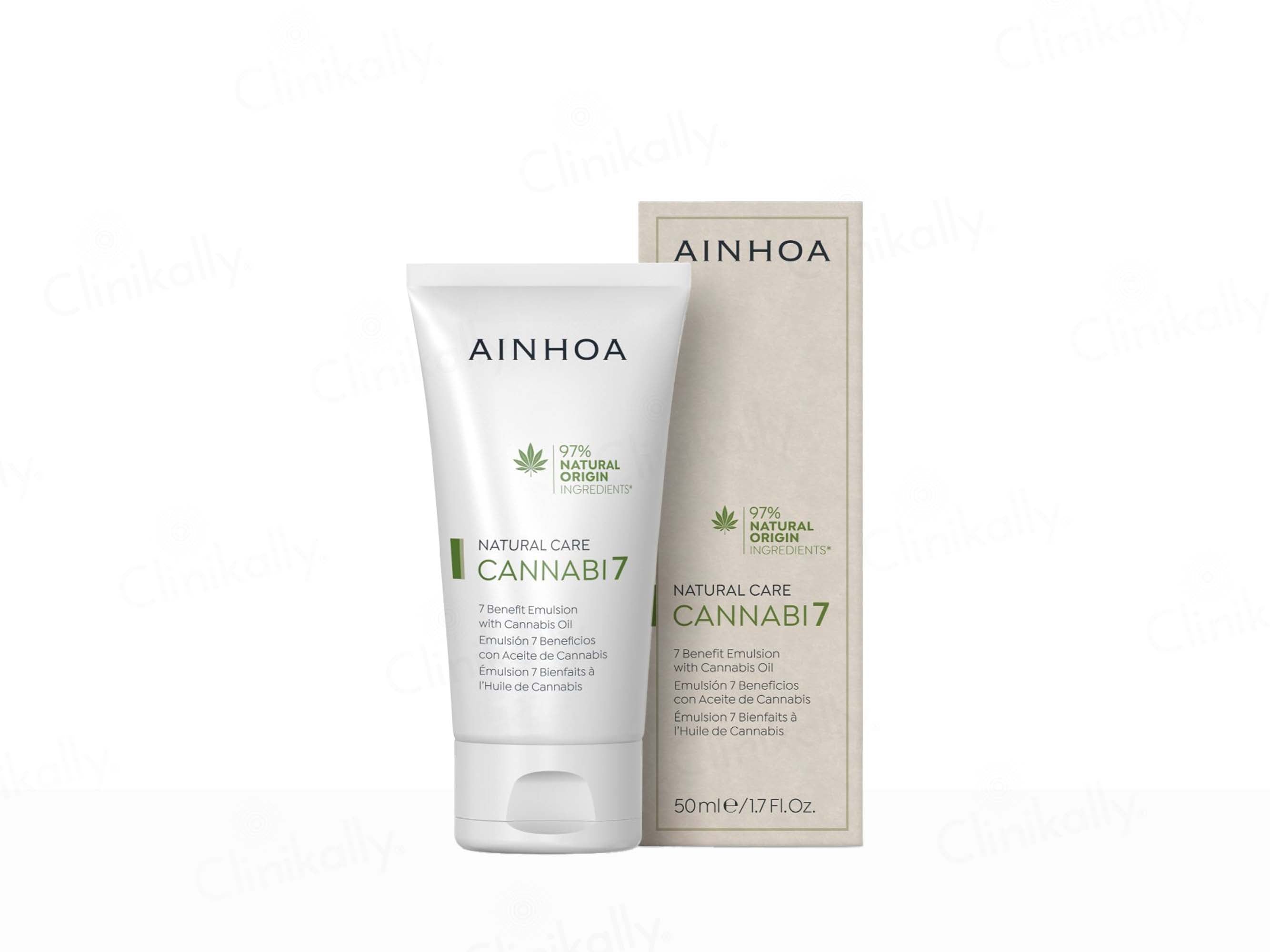 Ainhoa Cannabi 7 Benefit Facial Emulsion with Cannabis Oil