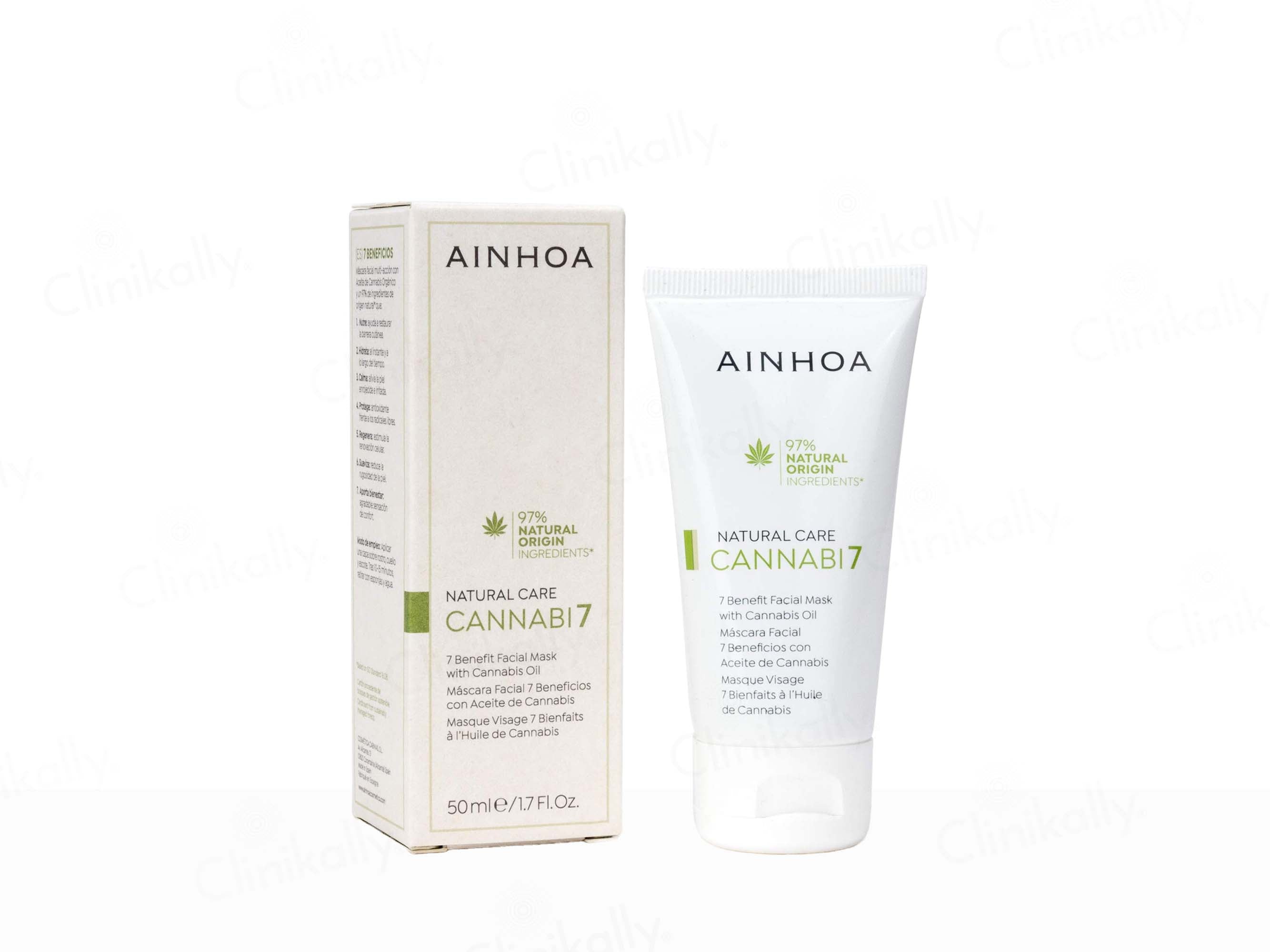 Ainhoa Cannabi 7 Benefit Facial Mask with Cannabis Oil