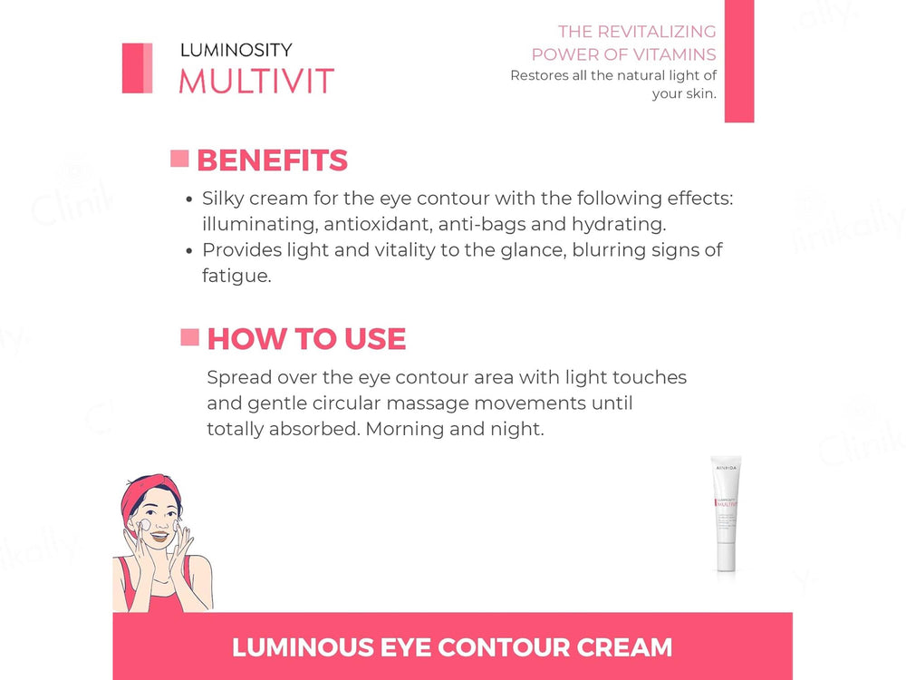 Ainhoa Multivit Luminous Eye Contour Cream