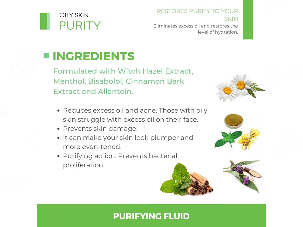 Ainhoa Purity Purifying Fluid For Oily Skin