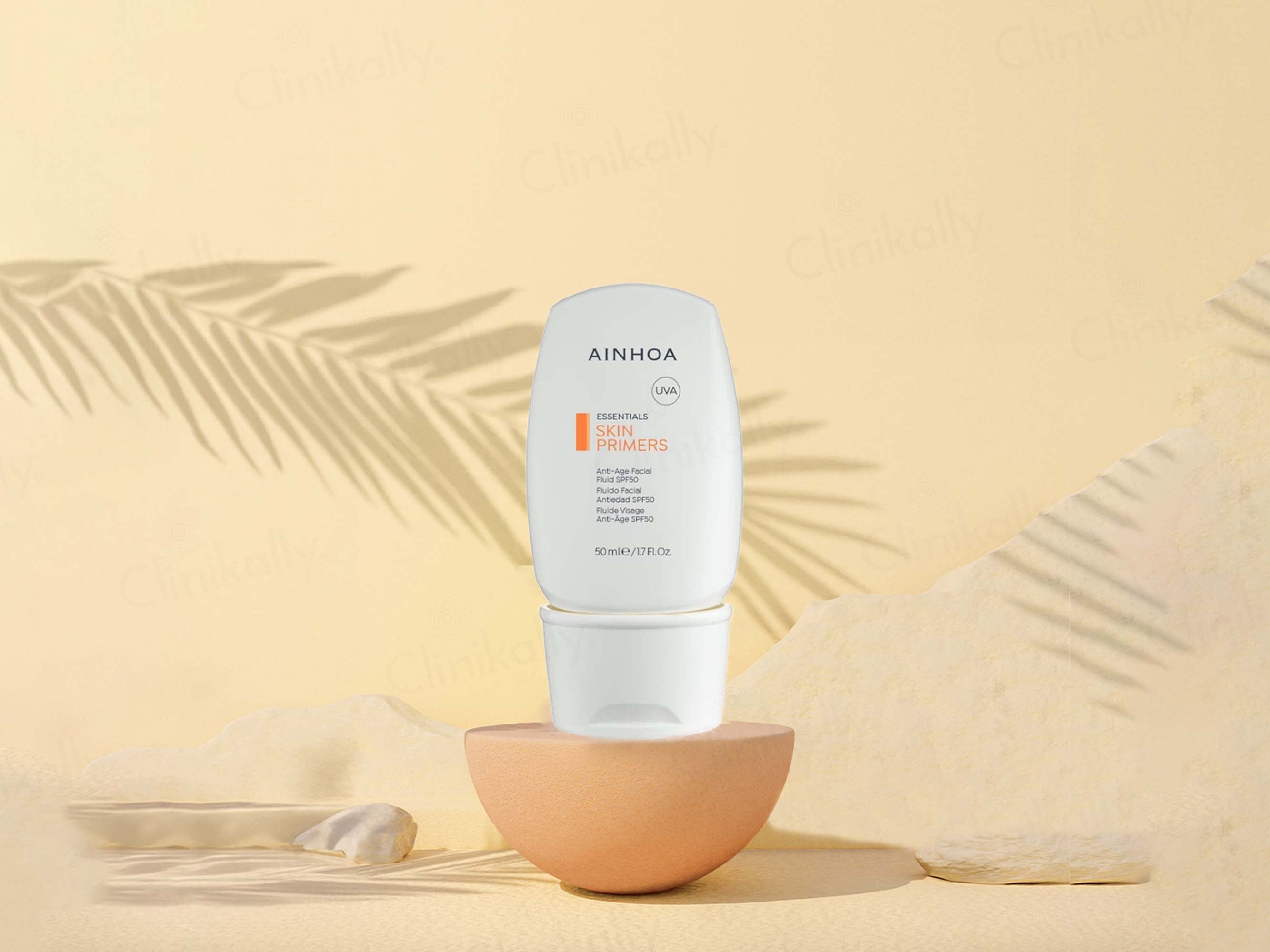 Ainhoa Skin Primers Anti-Age Facial Fluid Sunscreen SPF 50