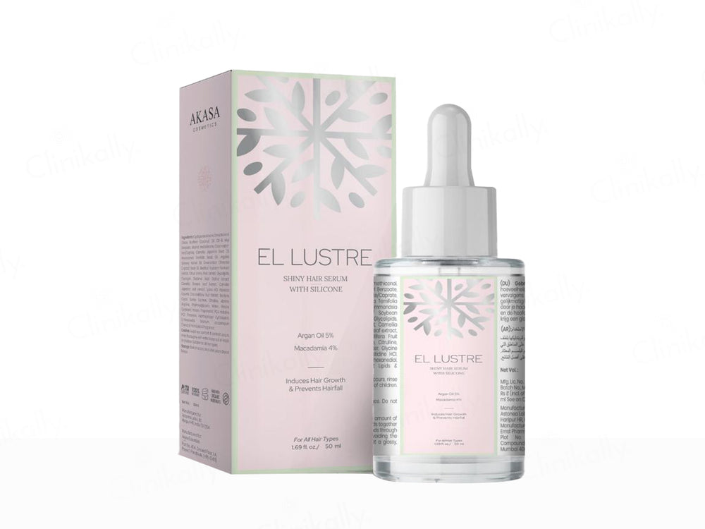 Akasa Cosmetics El Lustre Shiny Hair Serum With Silicone