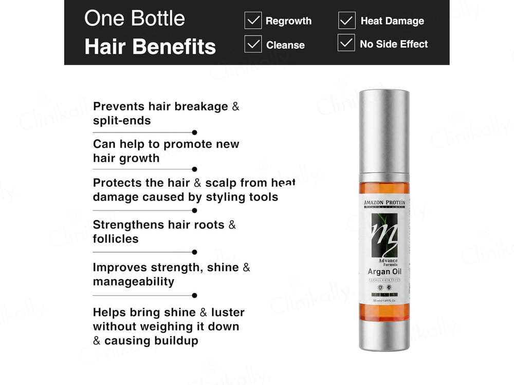 Amazon Protein Advance Formula Argan Hair Oil