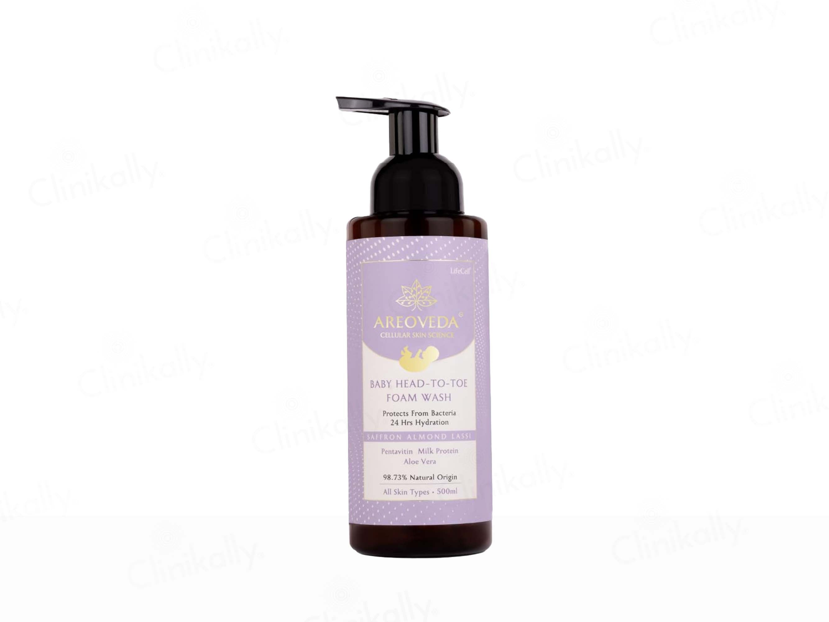 Areoveda Baby Head-To-Toe Foam Wash