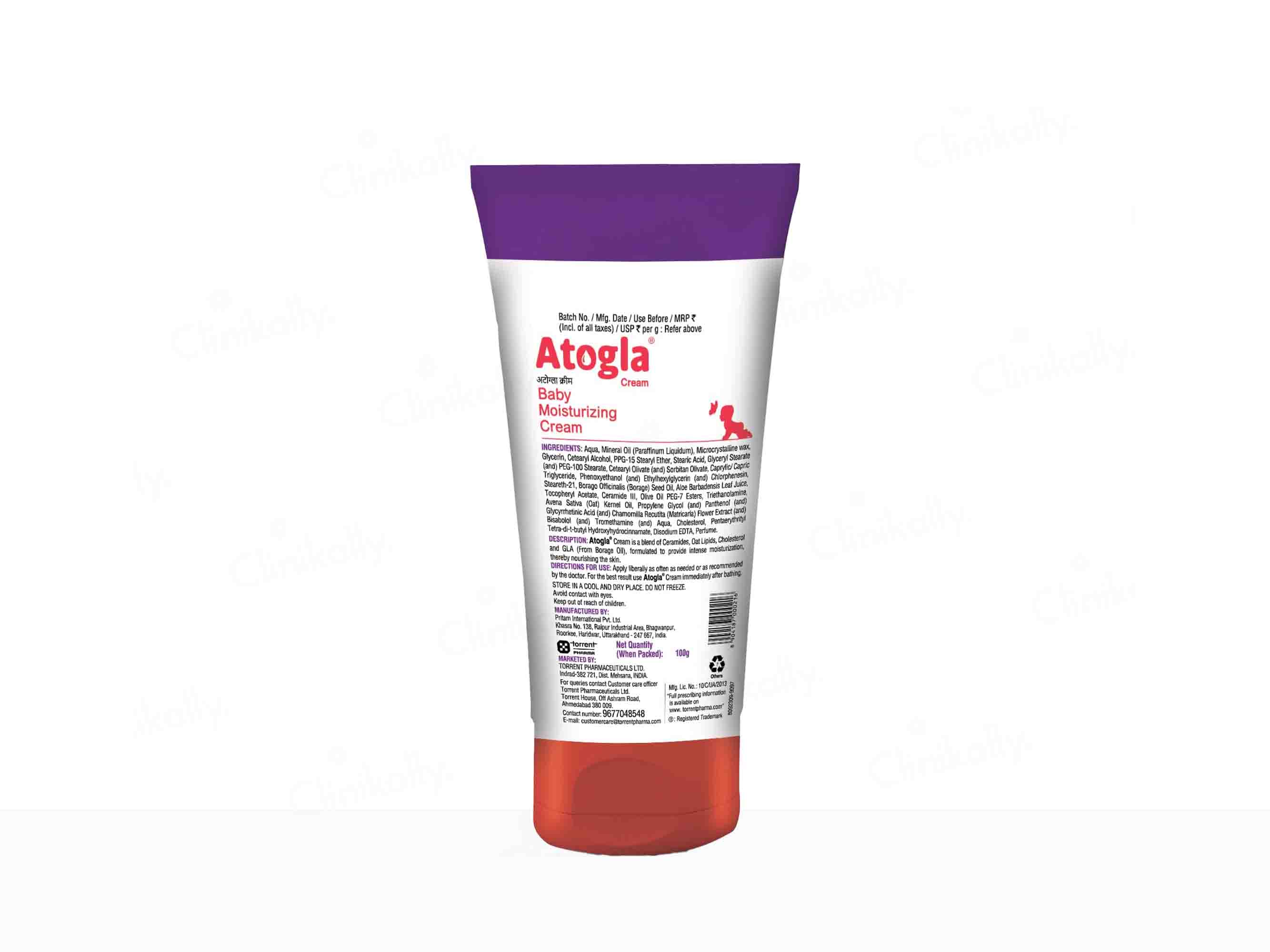 New Atogla Baby Moisturizing Cream