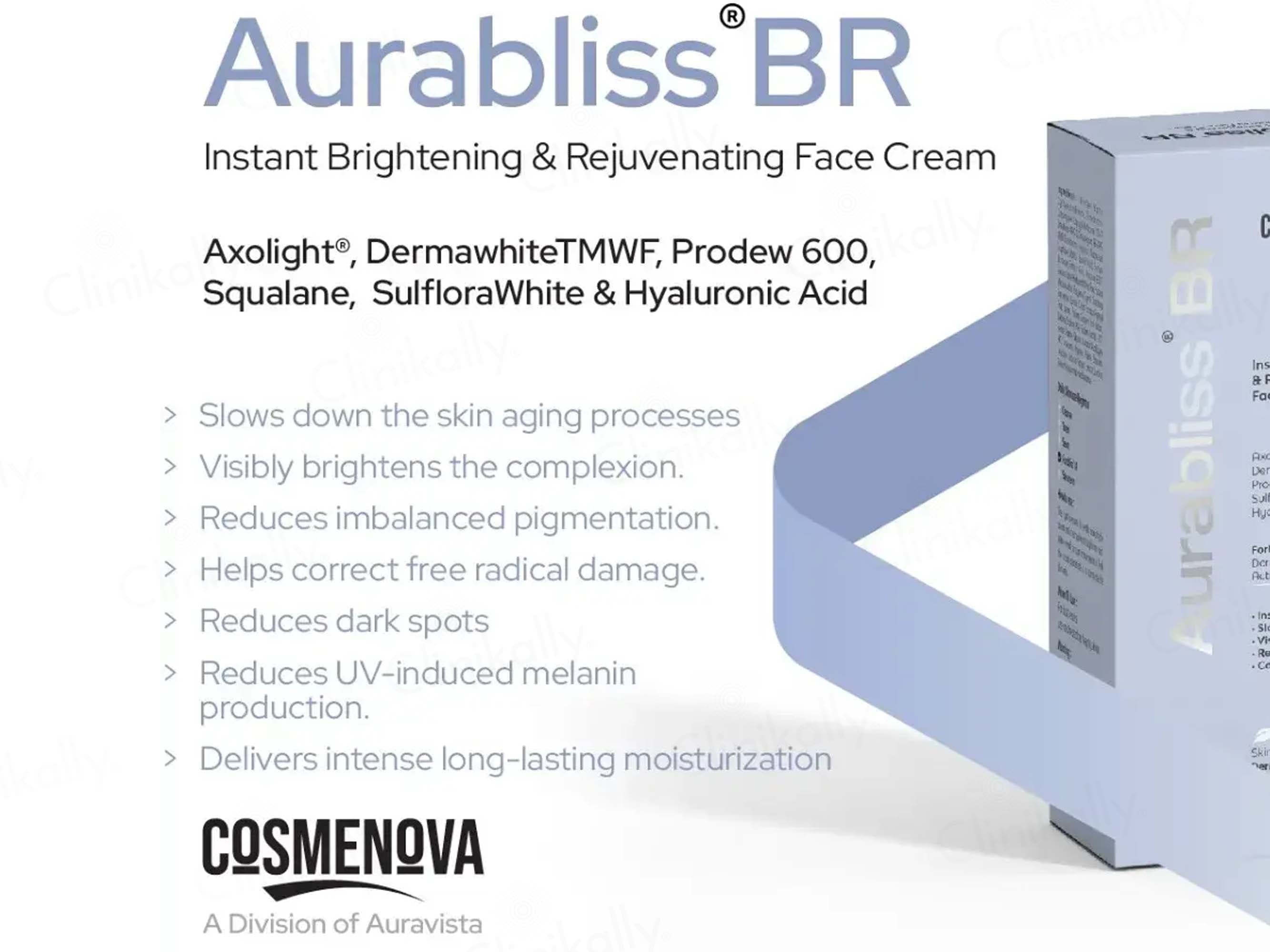 Aurabliss BR Instant Brightening & Rejuvenating Face Cream