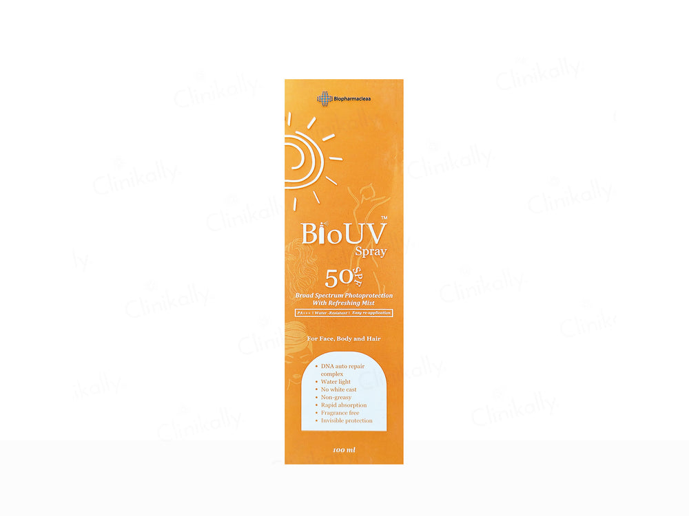 BioUV Spray Sunscreen SPF 50 PA+++