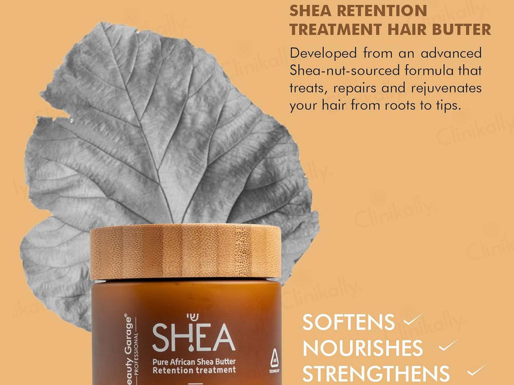 Beauty Garage Pure African Shea Butter Retention Treatment Butter