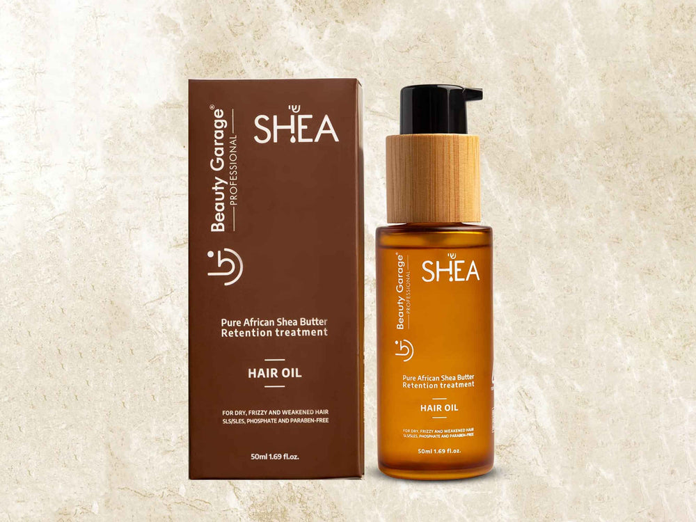 Beauty Garage Pure African Shea Butter Retention Treatment Hair Oil