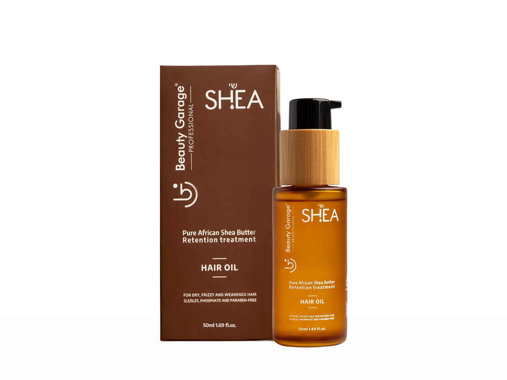 Beauty Garage Pure African Shea Butter Retention Treatment Hair Oil