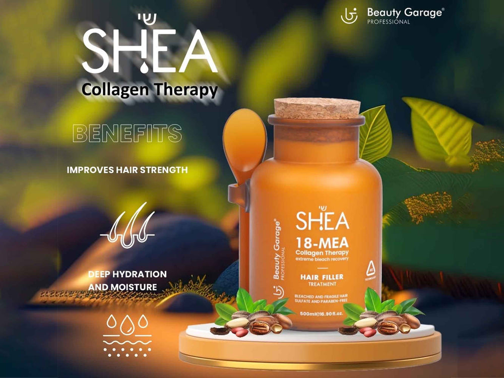 Beauty Garage Shea 18-MEA Collagen Therapy Hair Filler Treatment