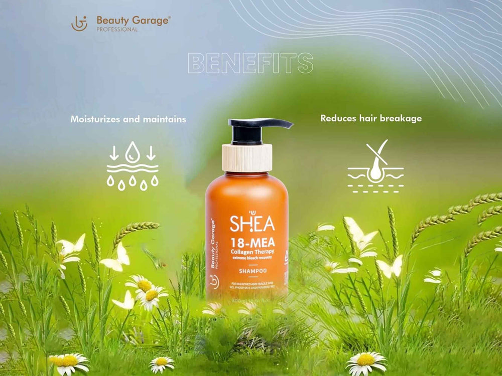 Beauty Garage Shea 18-MEA Collagen Therapy Shampoo