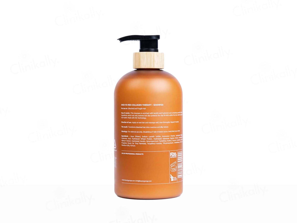 Beauty Garage Shea 18-MEA Collagen Therapy Shampoo