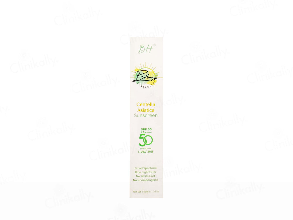 Bellacos Healthcare Bellarays Centella Asiatica Sunscreen SPF 50 PA++++