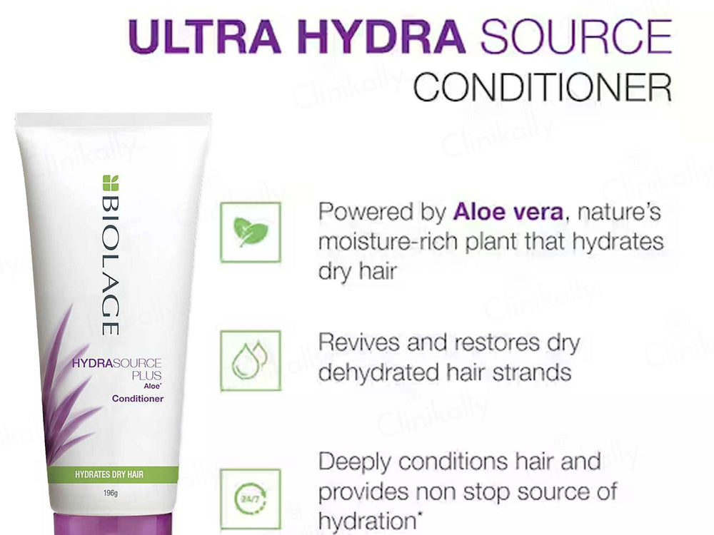 Biolage Professional Hydrasource Plus Aloe Anti-Dryness Conditioner