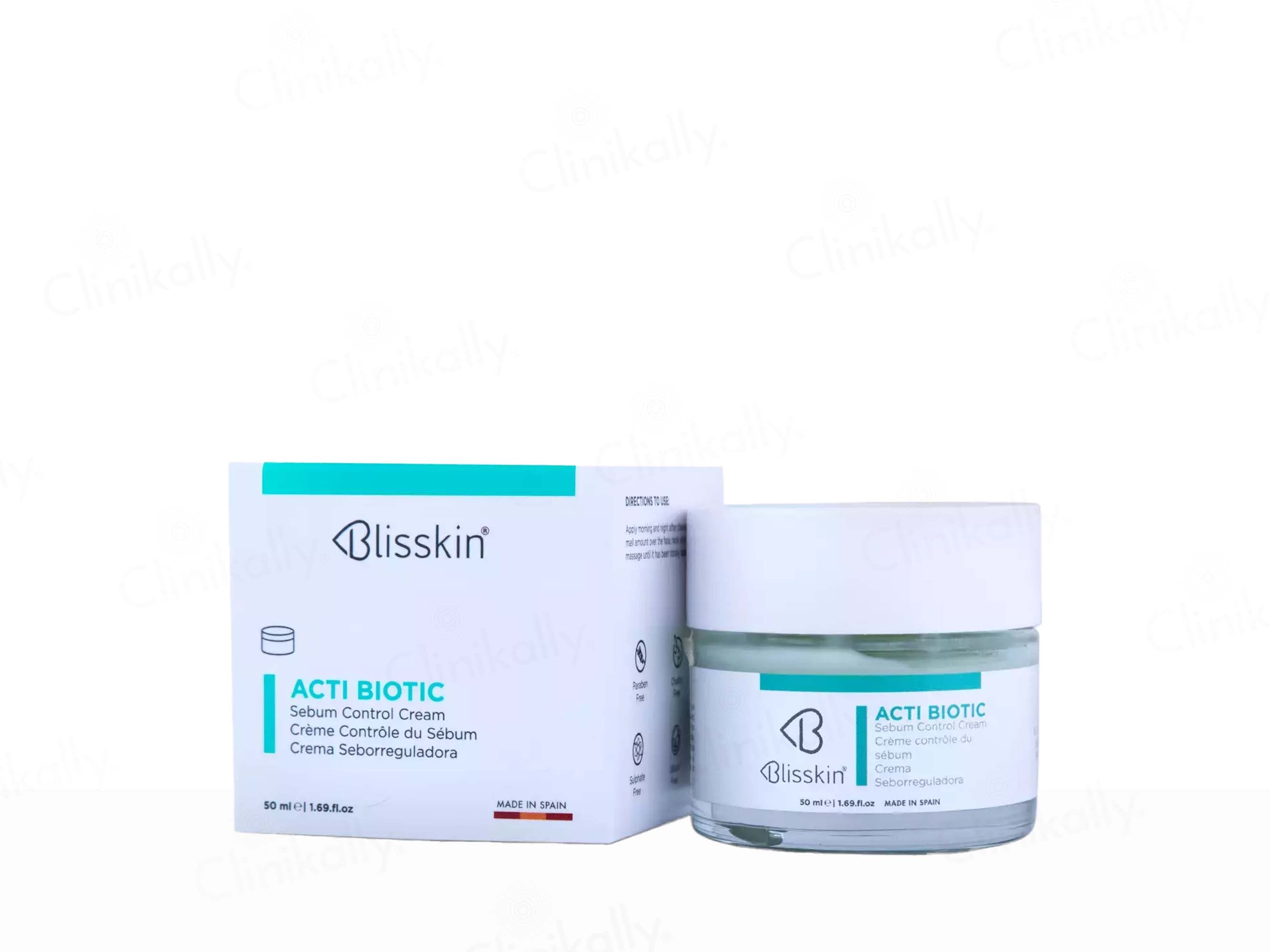 Blisskin Acti Biotic Sebum Control Cream