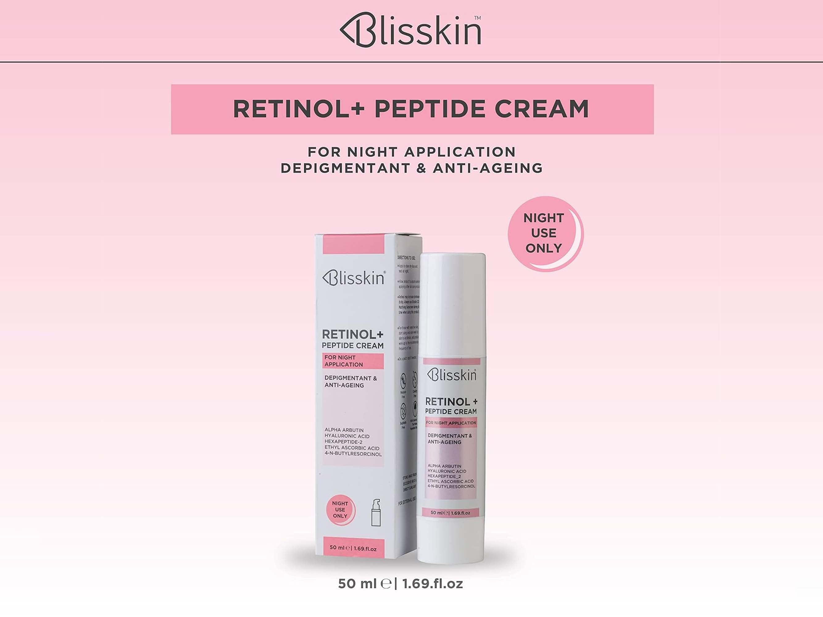 Blisskin Retinol+ Peptide Cream