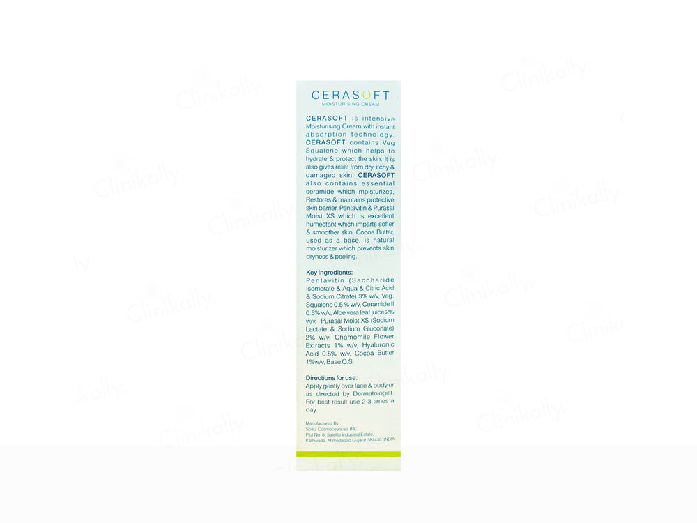 Cerasoft Moisturising Cream For Normal to Dry Skin