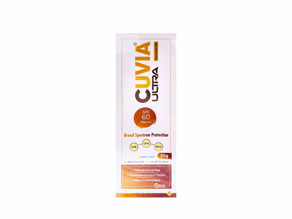 Cuvia Ultra Sunscreen Gel SPF 60 PA+++