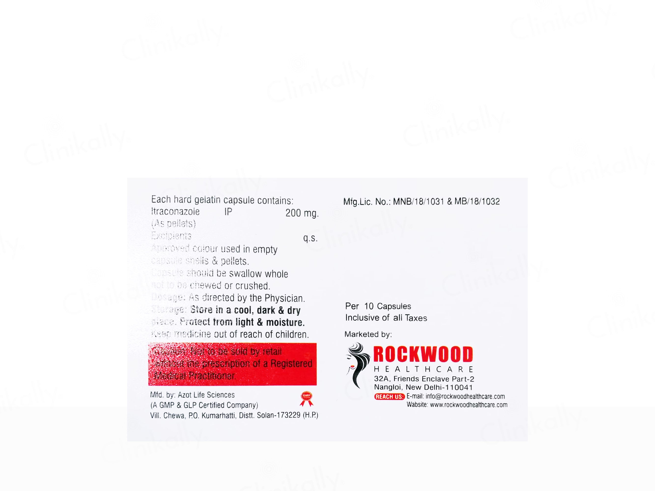 Candiwod 200mg Capsule