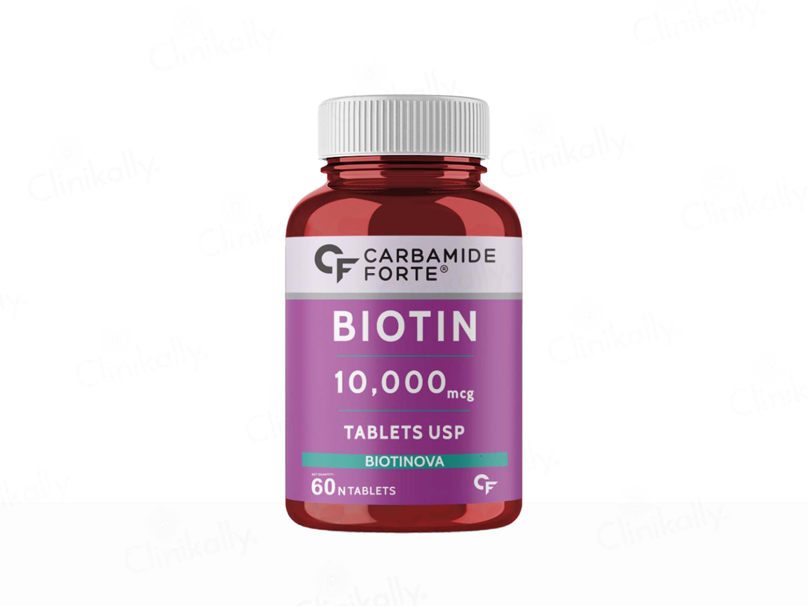 Carbamide Forte Biotin 10000mcg Tablet