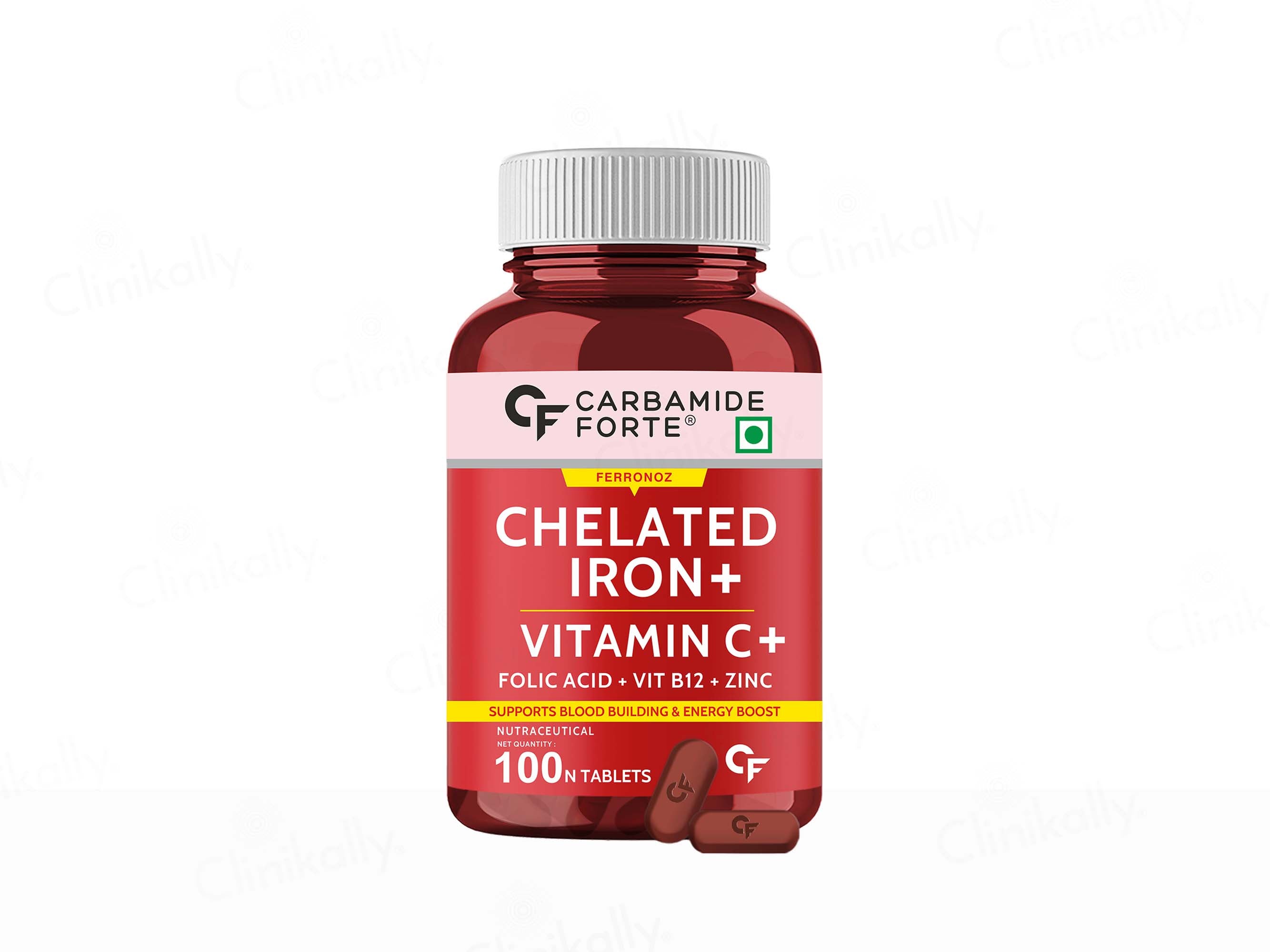 Carbamide Forte Chelated Iron+ Tablet For Women