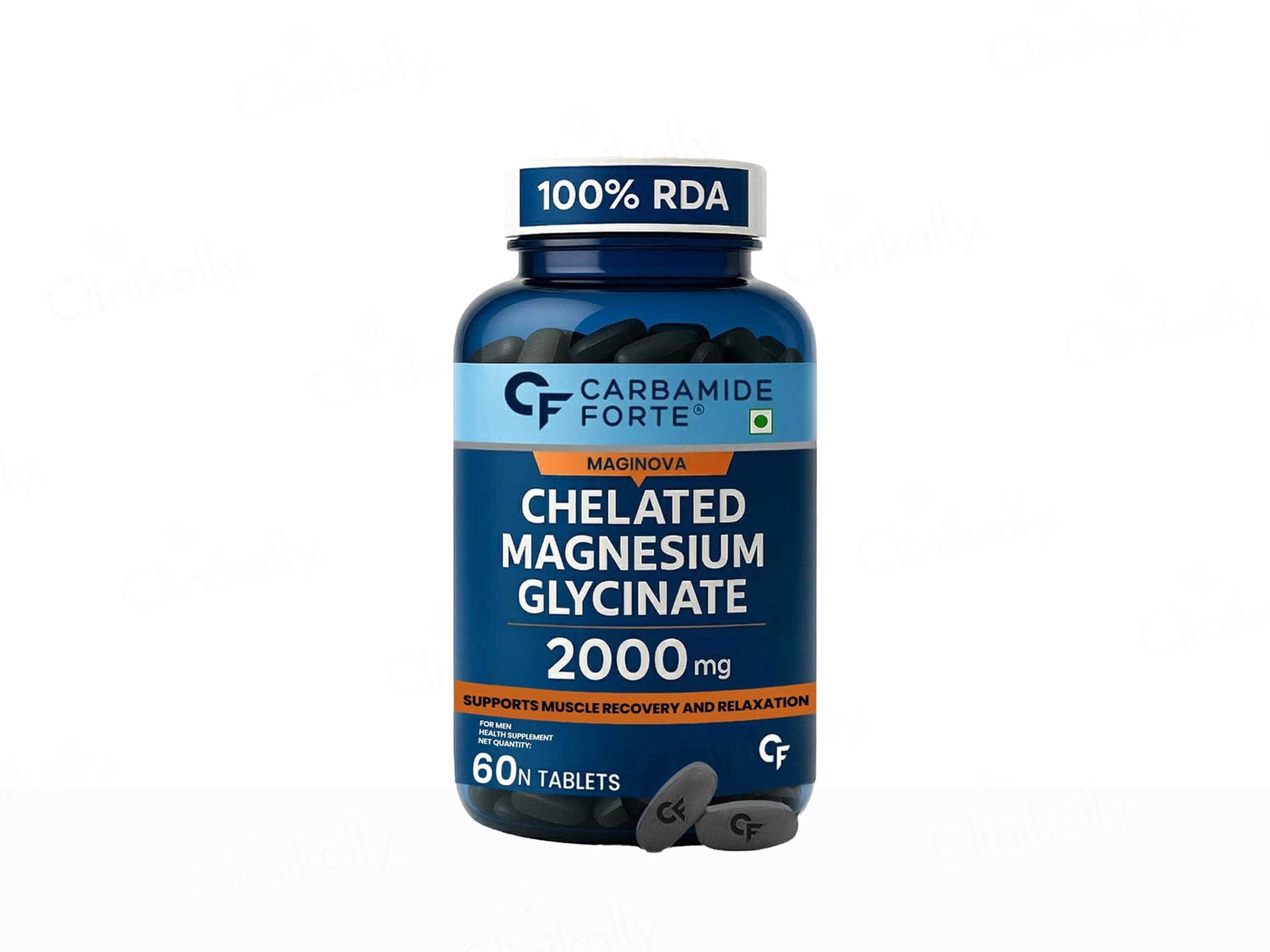 Carbamide Forte Chelated Magnesium Glycinate 2000mg Tablet