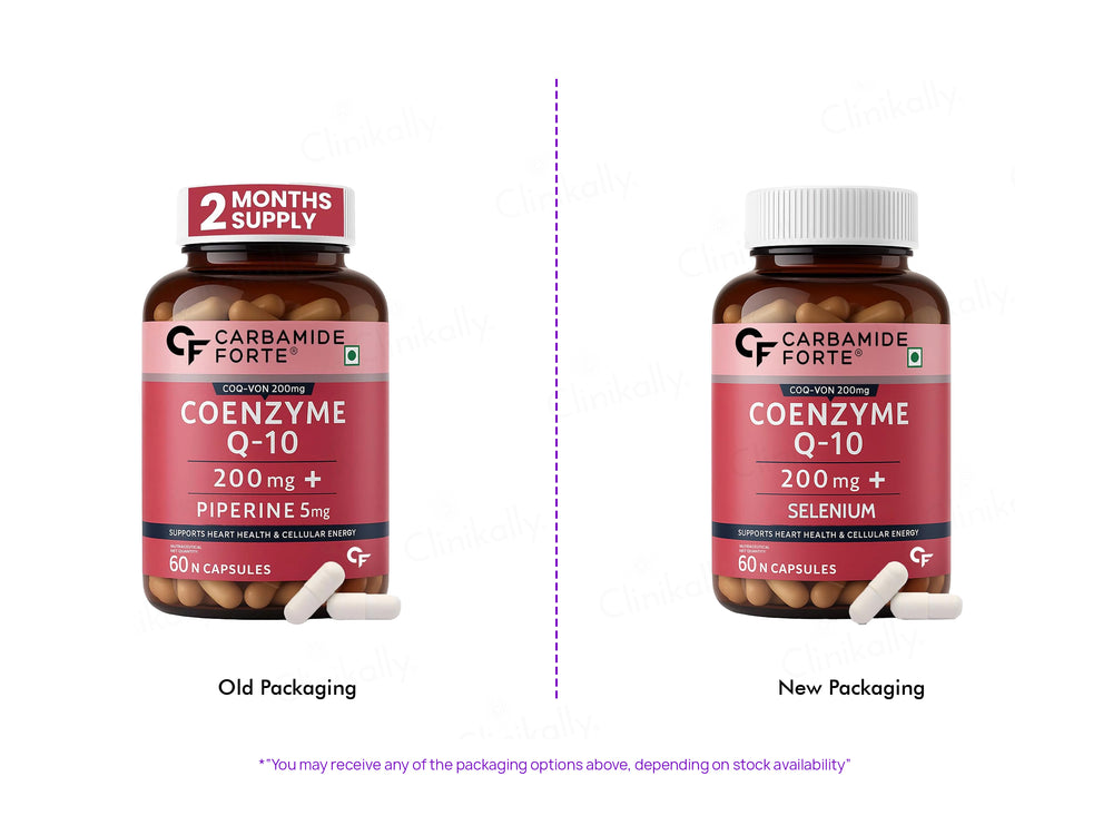 Carbamide Forte Coenzyme Q10 200mg Capsule