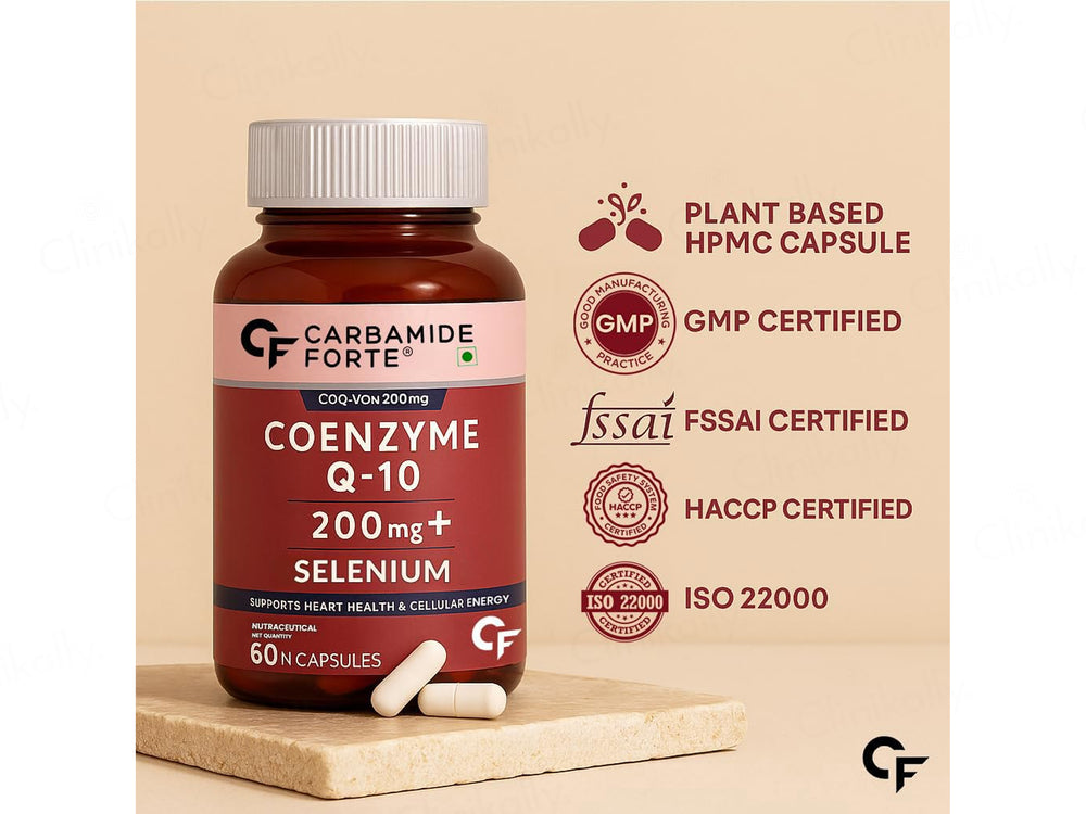 Carbamide Forte Coenzyme Q10 200mg Capsule