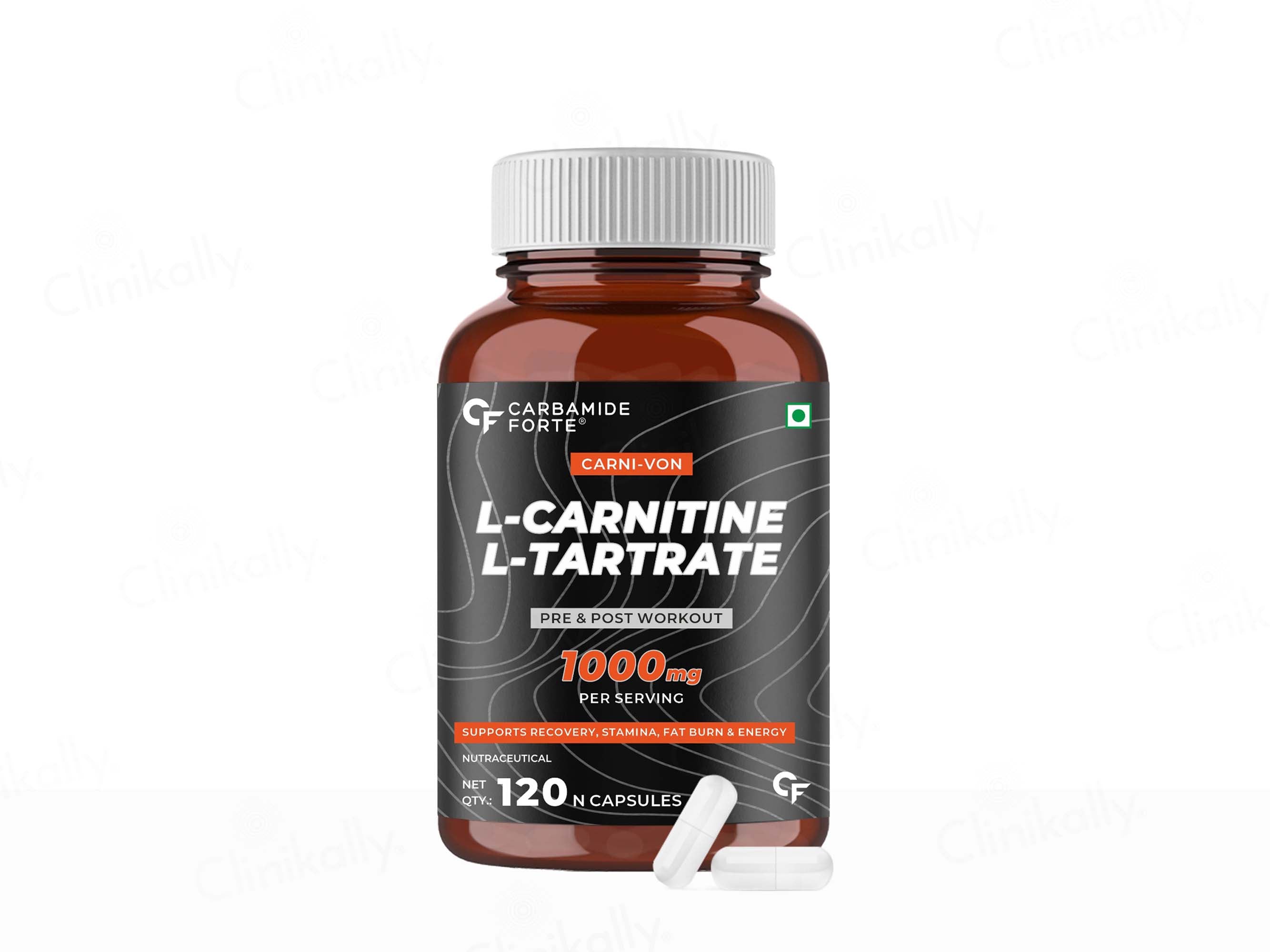 Carbamide Forte L-Carnitine Tartrate 1000mg Capsule