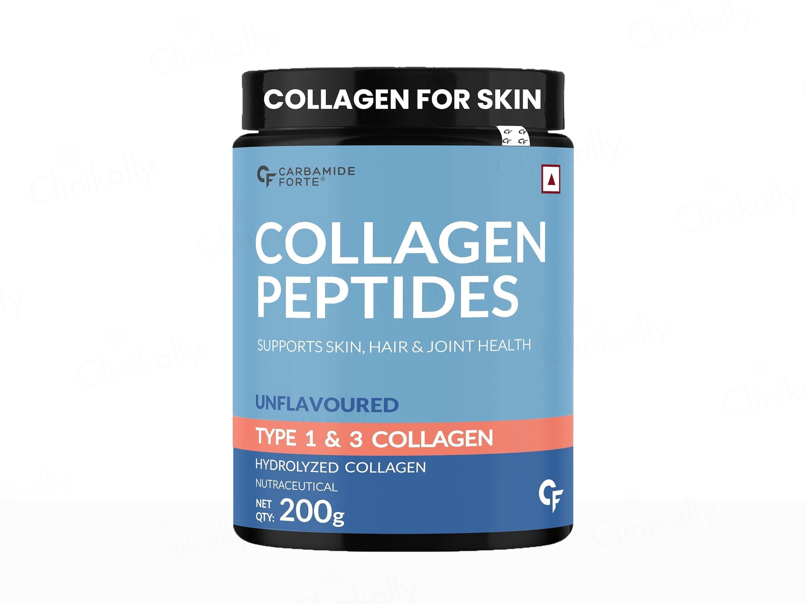 Carbamide Forte Type 1 & 3 Hydrolyzed Collagen Peptides Powder - Unflavoured