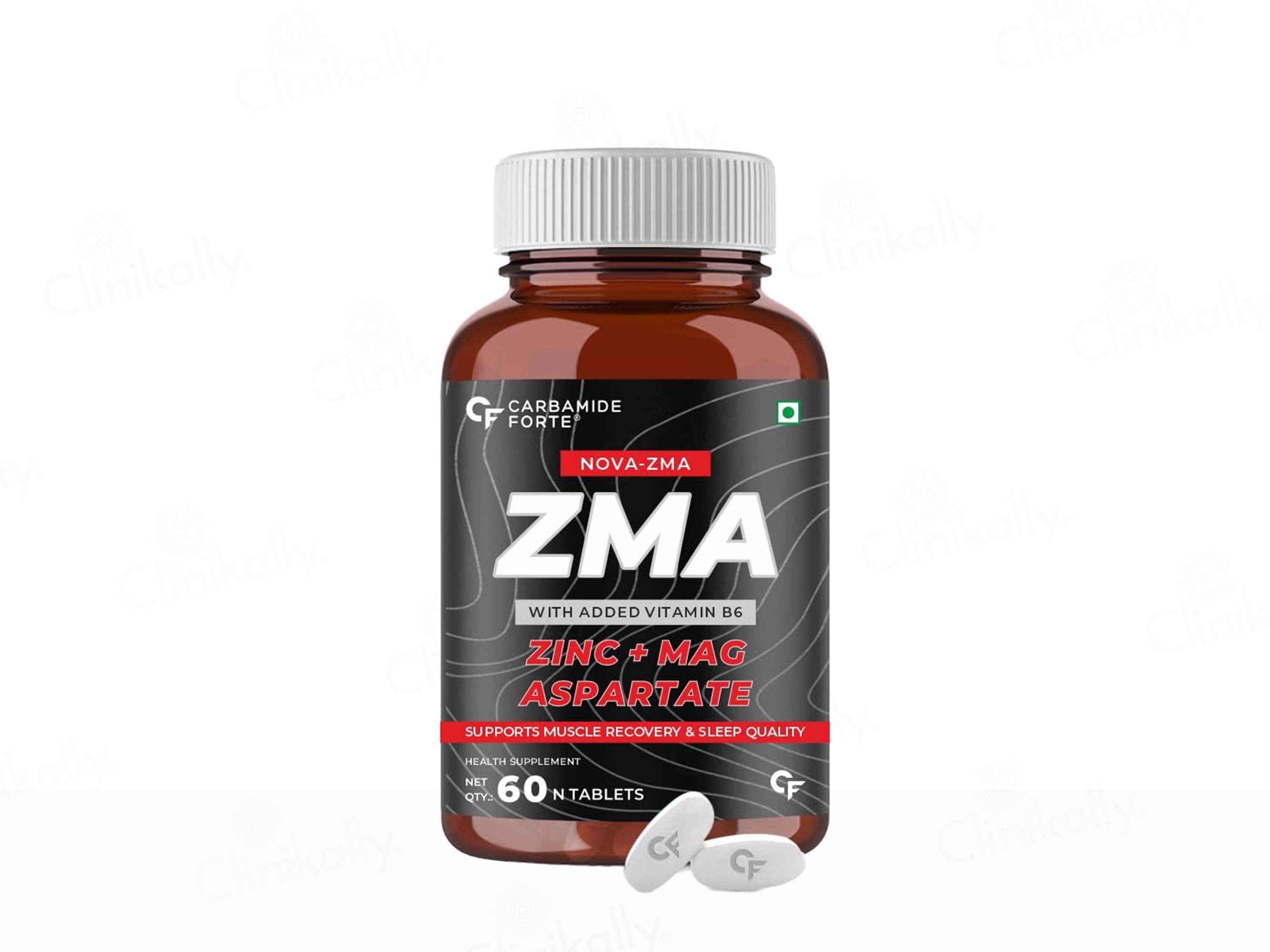 Carbamide Forte ZMA - Zinc, Magnesium Aspartate & Vitamin B6 Tablet