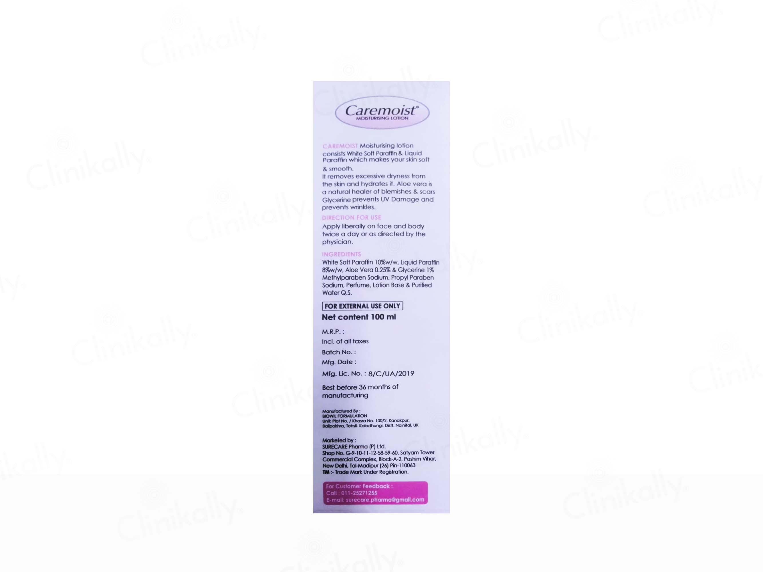 Caremoist Moisturising Body Lotion